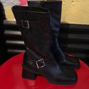 CONNIE Leather Boots